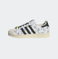 Pikachu Print Shell-Toe Sneakers – White, Black & Cream