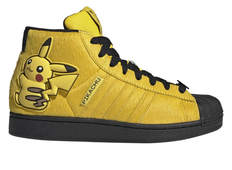 Pikachu High-Top Shell-Toe Sneakers – Yellow & Black