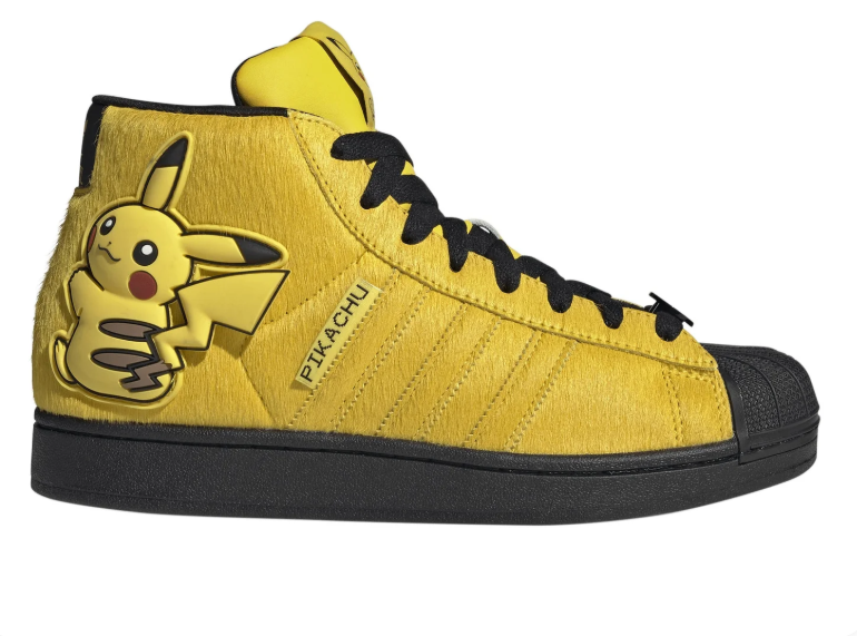 Pikachu High-Top Shell-Toe Sneakers – Yellow & Black