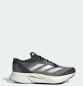 Adizero Boston 12 Running Shoes – Black, Gray & White