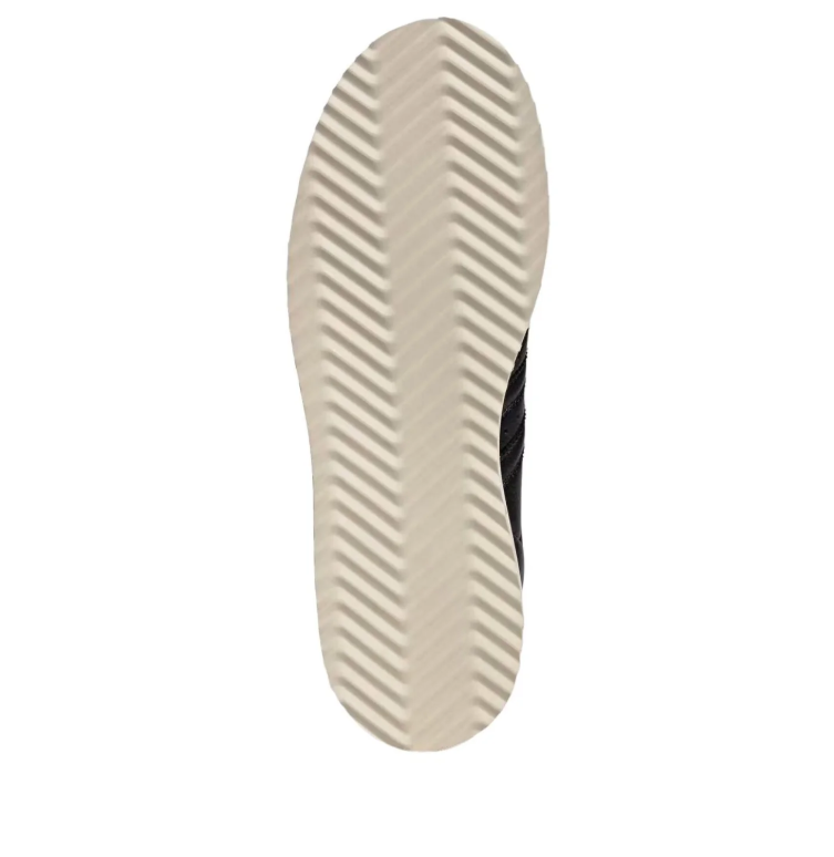 Shell-Toe Low-Top Sneakers – Black & Cream
