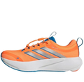 Toggle-Lace Running Shoes – Orange, Silver & Teal
