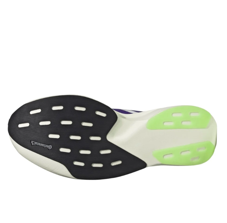 Adizero Running Shoes – White, Purple & Lime