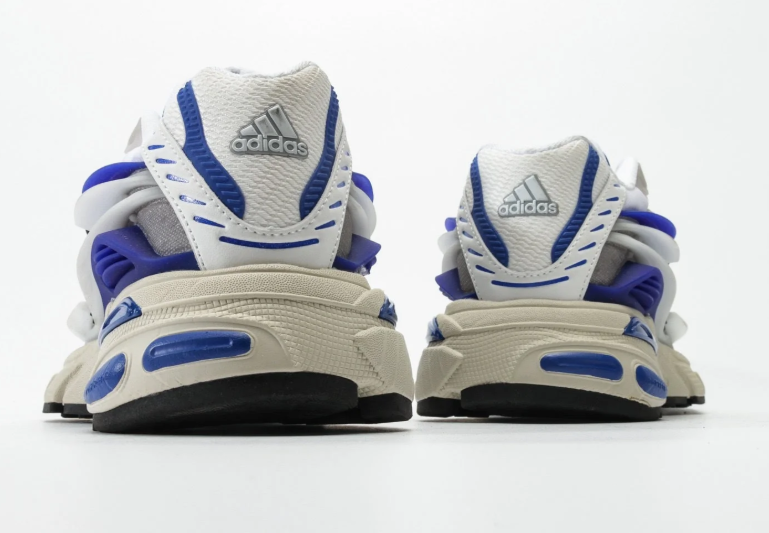 Retro Chunky Lace-Up Sneakers with Three-Stripe Detail
