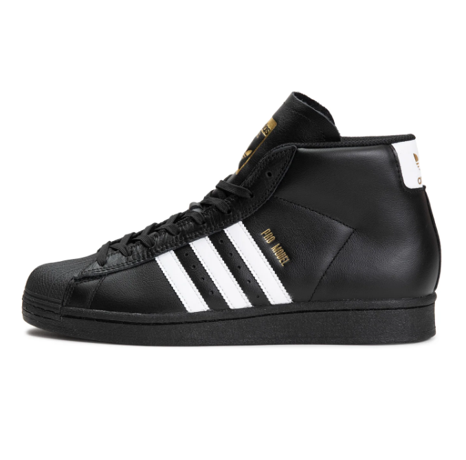 Pro Model High-Top Sneakers – Black & White