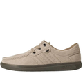 Moc-Toe Lace-Up Casual Shoes – Sand Beige & Dark Olive