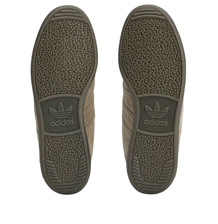 Moc-Toe Lace-Up Casual Shoes – Sand Beige & Dark Olive