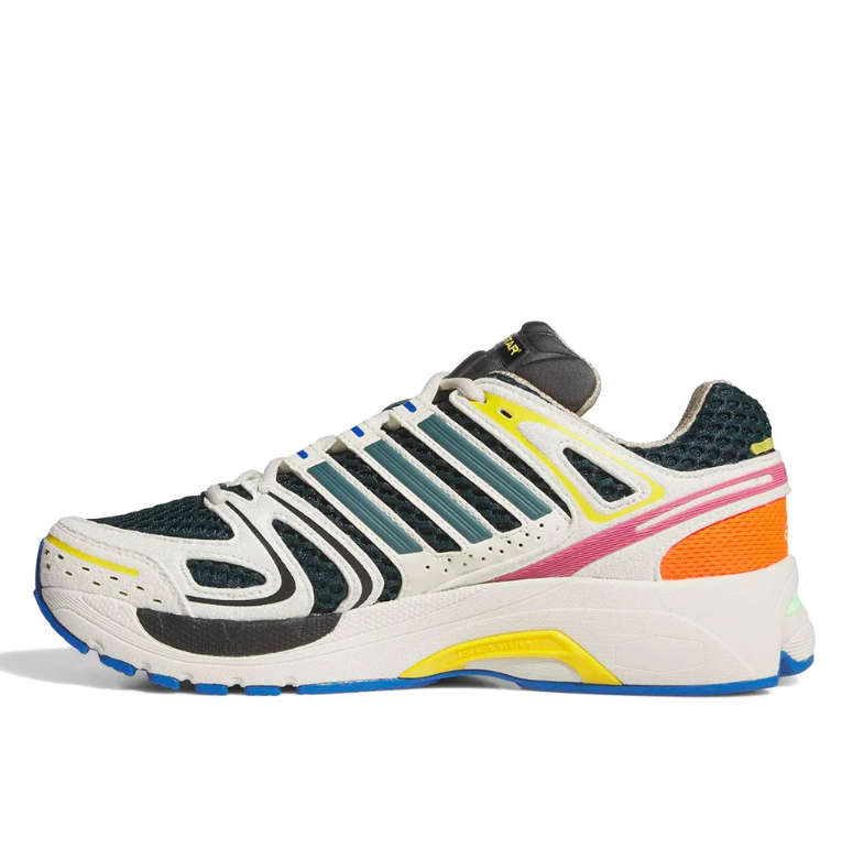 Adistar Retro Mesh Sneakers – Cream, Dark Teal & Multicolor