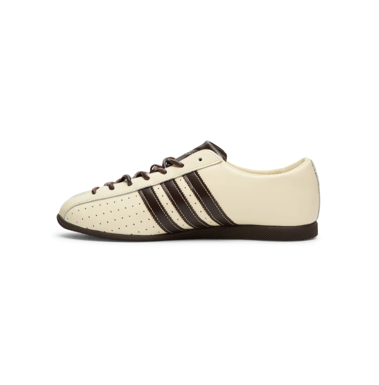Japan Low-Profile Sneakers – Cream & Dark Brown