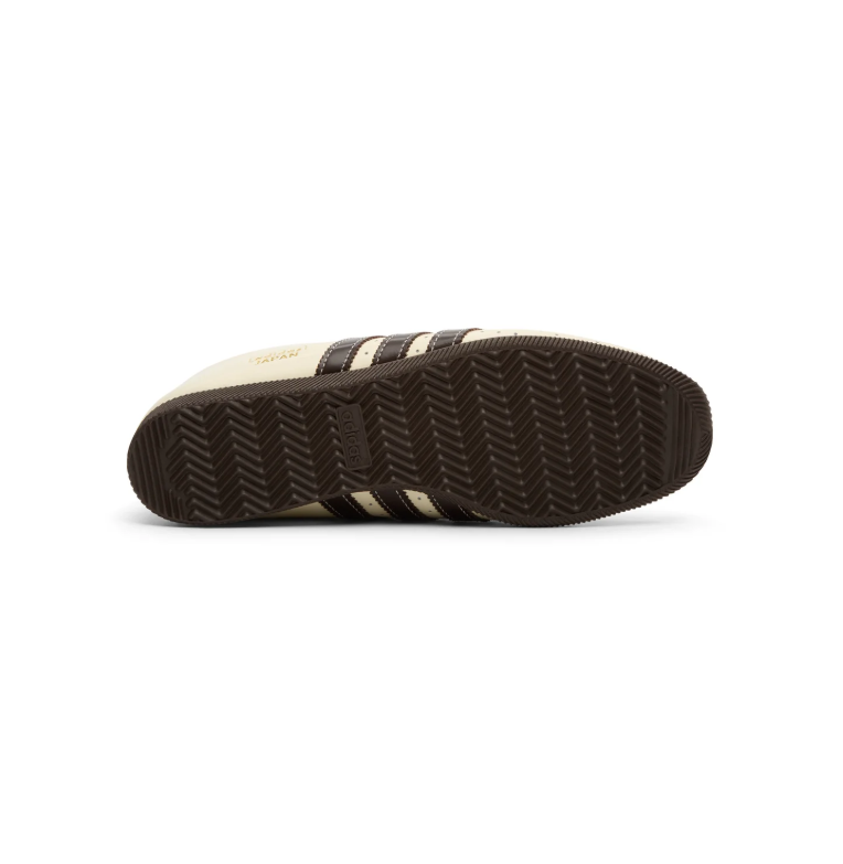 Japan Low-Profile Sneakers – Cream & Dark Brown