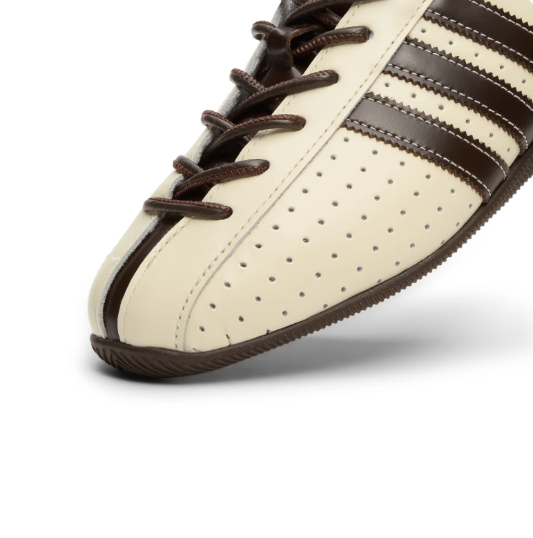 Japan Low-Profile Sneakers – Cream & Dark Brown