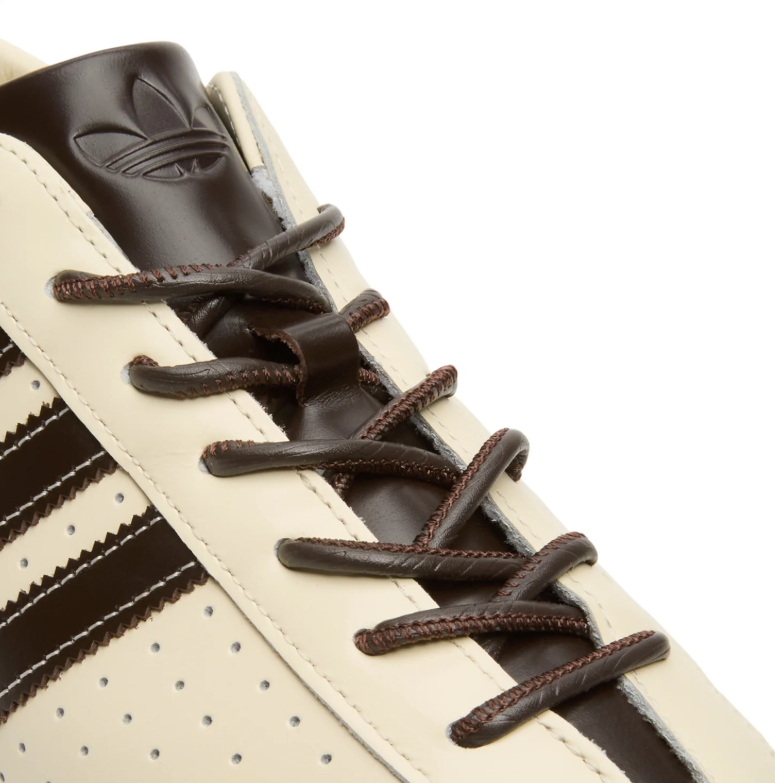 Japan Low-Profile Sneakers – Cream & Dark Brown