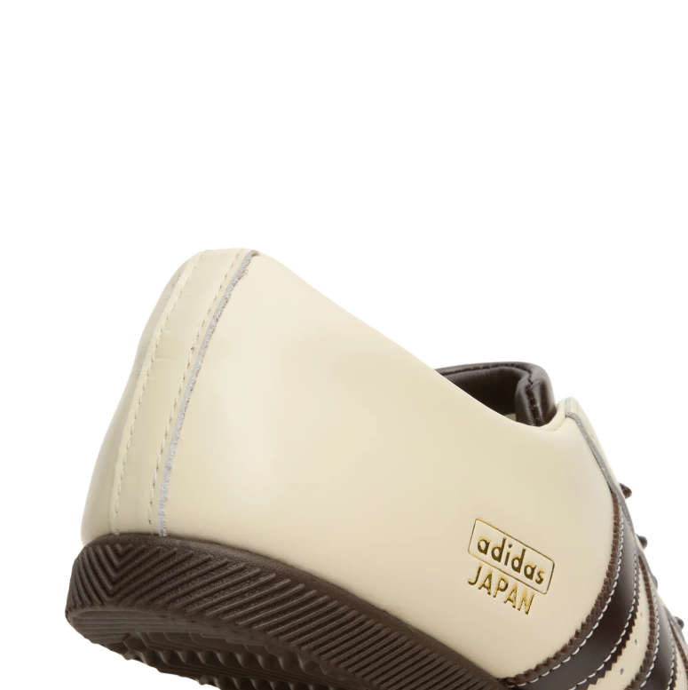 Japan Low-Profile Sneakers – Cream & Dark Brown