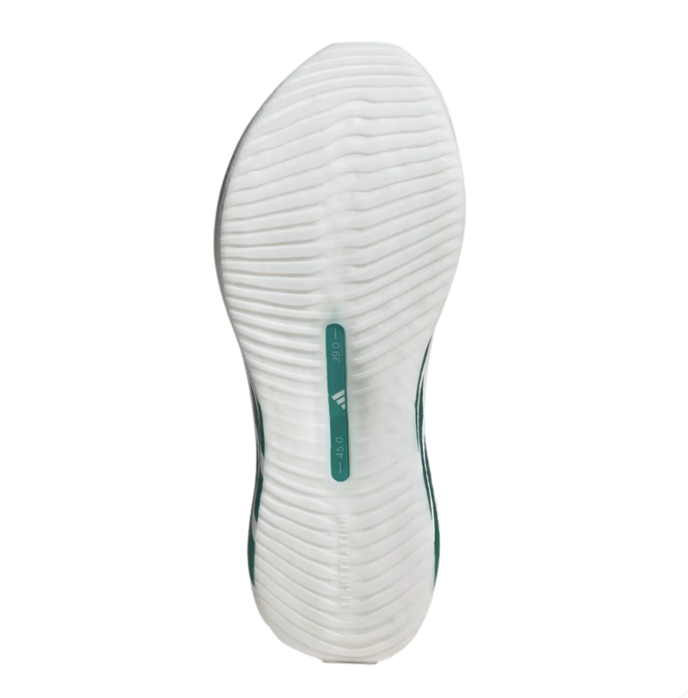 High-Stack Mesh Sneakers – White & Teal