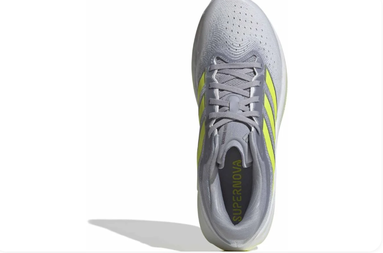 Supernova Rise 3 Sneakers – Gray & Neon Yellow