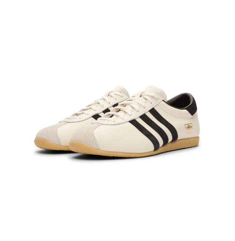 Paris Low-Profile Sneakers – Cream, Black & Gum