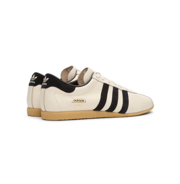 Paris Low-Profile Sneakers – Cream, Black & Gum
