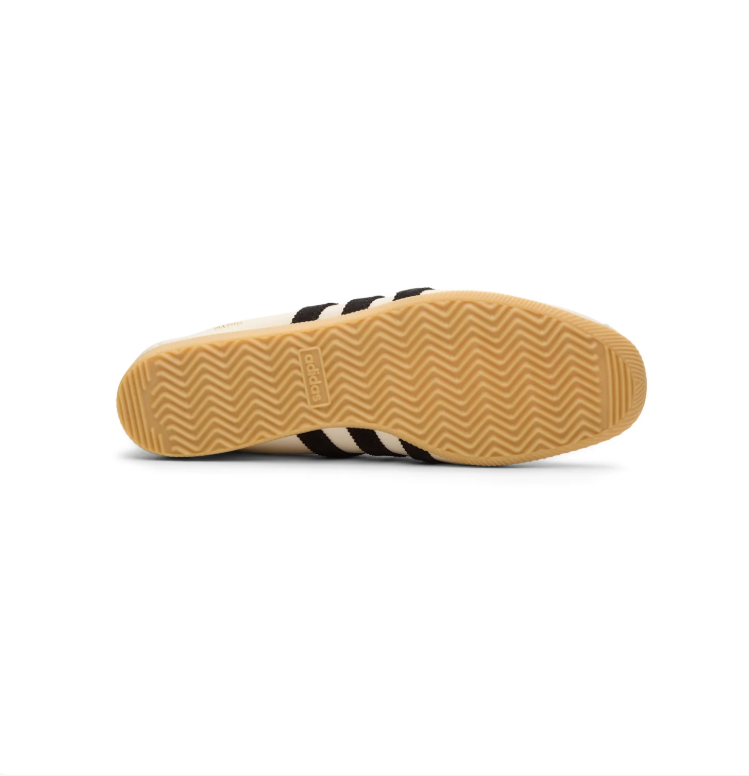 Paris Low-Profile Sneakers – Cream, Black & Gum