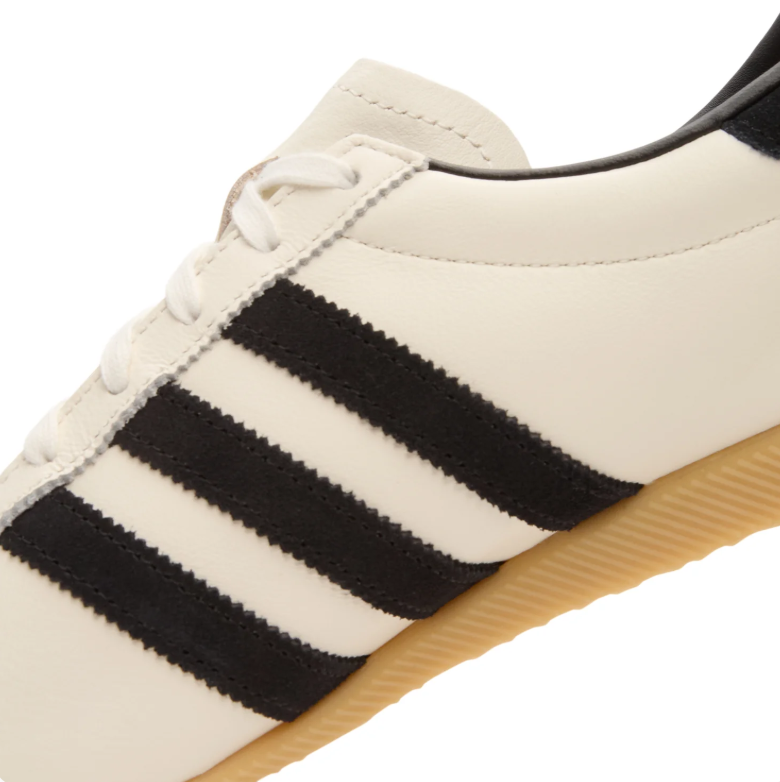 Paris Low-Profile Sneakers – Cream, Black & Gum