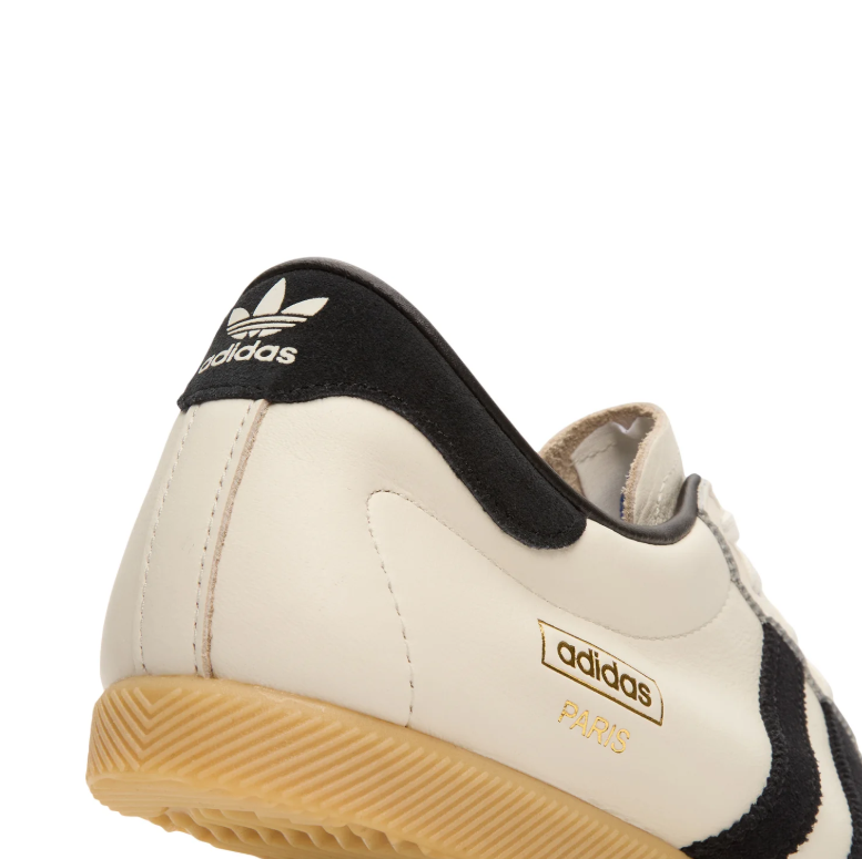 Paris Low-Profile Sneakers – Cream, Black & Gum