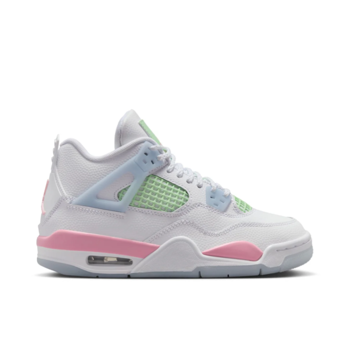 Pastel Mid-Top Sneakers – White, Mint Green, Pink & Ice Blue