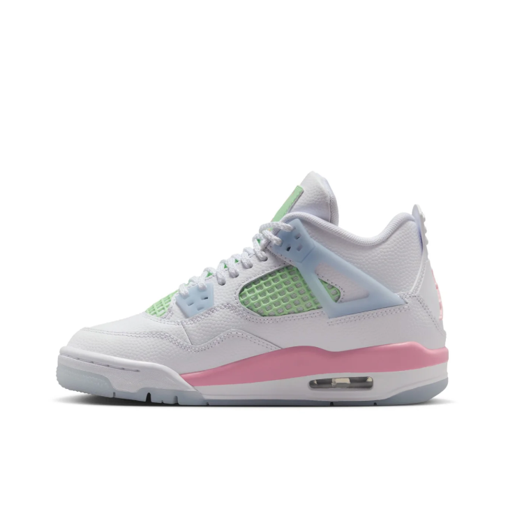 Pastel Mid-Top Sneakers – White, Mint Green, Pink & Ice Blue