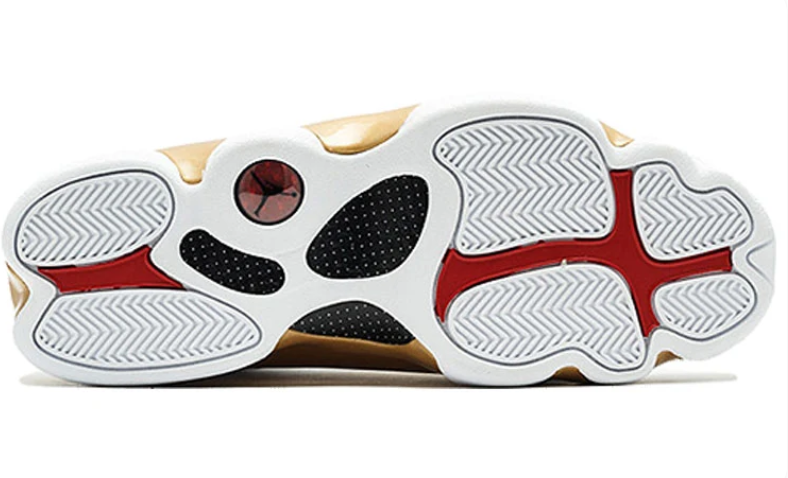 Air Jordan 13/14 Retro Defining Moments – White & Black with Gold Accents