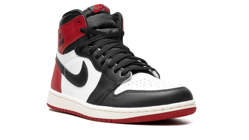 Air Jordan 1 High-Top Sneakers – Black, White & Red