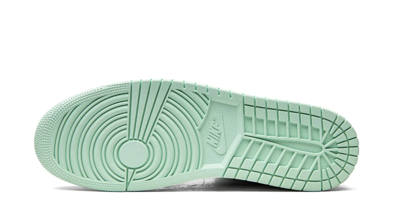 Air Jordan 1 Mid Sneakers – Navy, White & Mint Green