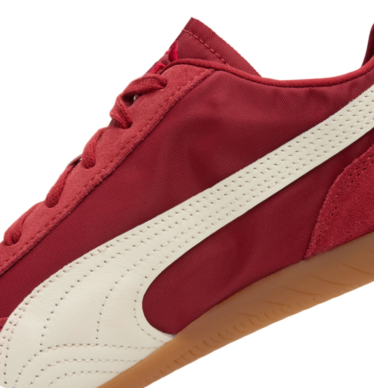 PUMA Low-Profile Sneakers – Red, Cream & Gum
