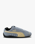 PUMA Low-Profile Sneakers – Blue Gray & Pale Yellow with Black Sole
