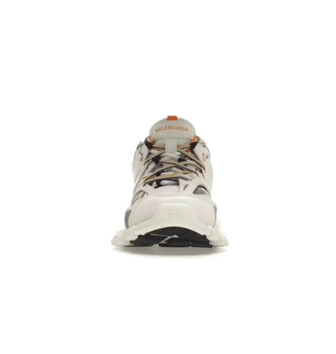 Balenciaga Track Chunky Sneakers – Cream, Gray & Orange