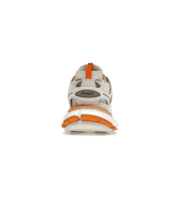 Balenciaga Track Chunky Sneakers – Cream, Gray & Orange