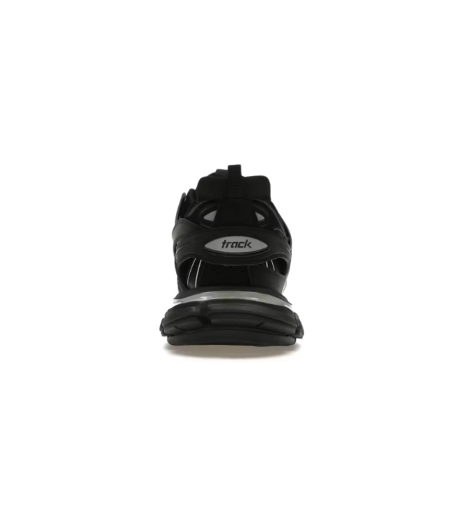 Balenciaga Track Chunky Sneakers – Black with Silver-Tone Accents