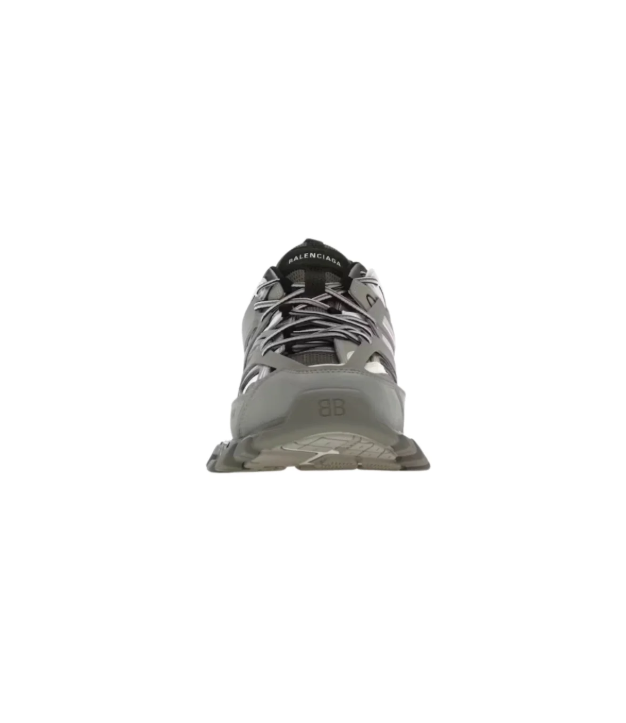 Balenciaga Track Chunky Sneakers – Gray, Black & White