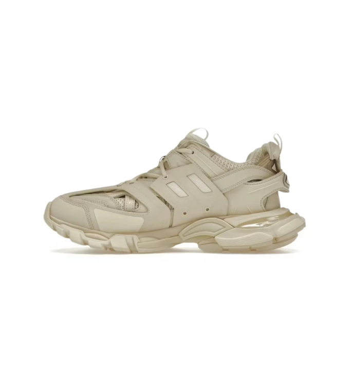 Balenciaga Track Chunky Sneakers – Tonal Beige & Cream