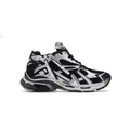 Balenciaga Runner Chunky Sneakers – Black & White with Gray Accents