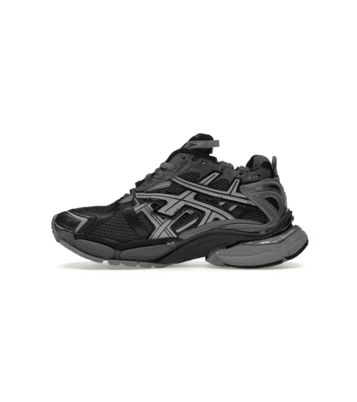 Balenciaga Runner Chunky Sneakers – Black & Charcoal Gray