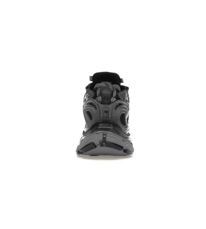 Balenciaga Runner Chunky Sneakers – Black & Charcoal Gray