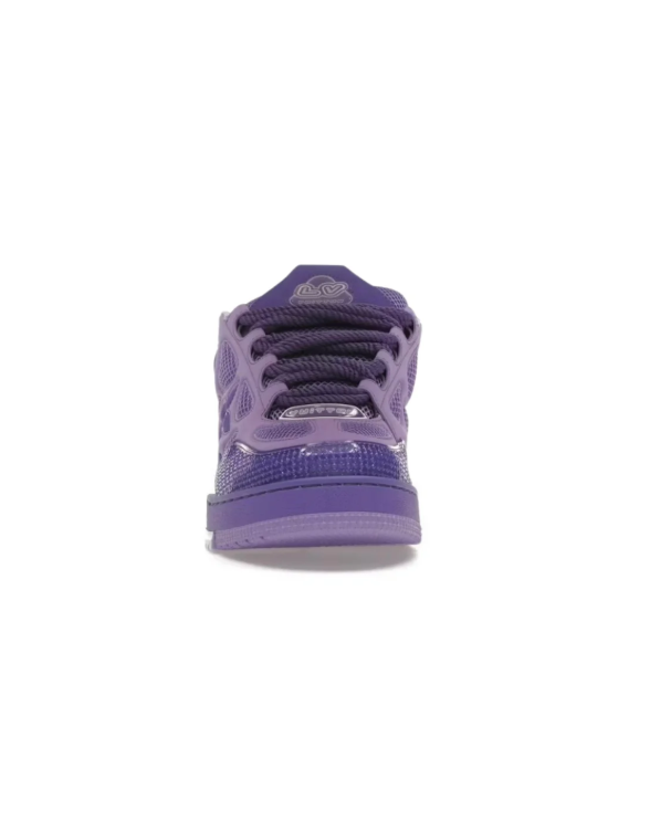 Louis Vuitton Low-Top Sneakers – Purple & Lavender with Floral Detail