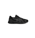 ASICS Low-Top Sneakers – Black with Silver-Gray Outline Stripes