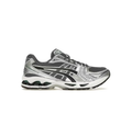 ASICS Retro Mesh Sneakers – Charcoal & Silver with White Sole