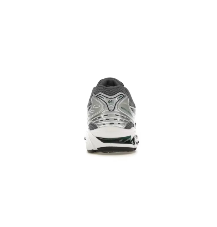 ASICS Retro Mesh Sneakers – Charcoal & Silver with White Sole