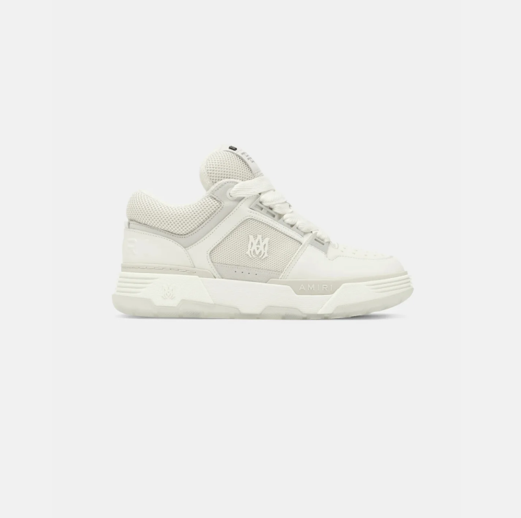 AMIRI Chunky Low-Top Sneakers – Tonal Ivory & Cream